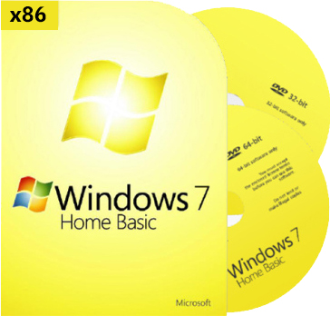 Оригинальный windows 7 home basic sp1 x32 RUS